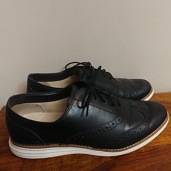 cole haan black shoes womens